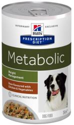Hill's Hills Pescription Diet Canine Metabolic 354 g - elhízott és túlsúlyos kutyák étrendi kezelése,