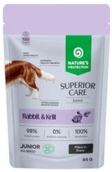Nature's Protection SC Alutasak Junior Dog Grain Free Rabbit&krill all breeds 85g - webshop