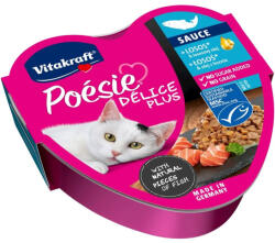 Vitakraft Poésie Delice Plus Macska Alutál Lazac 85g - webshop