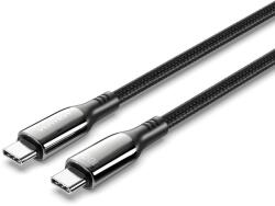 Vention Cotton Braided USB-C 2.0 5A Cable 1.2m Black Zinc Alloy Type (CTKBAV)
