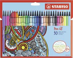 STABILO Pen 68 30 db karton tok