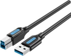 Vention USB 3.0 Male to USB-B Male Printer Cable 3M Black PVC Type (COOBI)