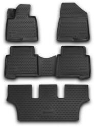Novline Hyundai Santa Fe 2012-2018 (7 személyes) autószőnyeg (3D-20-57-21019791ah)