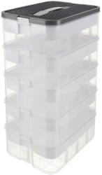 Kruzzel Tárolódoboz építőjátékhoz, 35 l, 5 szintes (id18207-code25759)