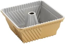Nordic Ware Négyzet tortaforma 10 cup arany (80577)