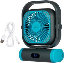 MEDION LIFE kempingventilátor E10 TF szürke/kék (50078408)