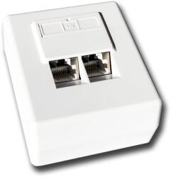 Datacom Datacom, CAT6, STP, 2x RJ45 falra (2457)