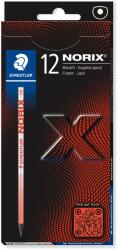 STAEDTLER Norix 181, HB, piros, 12 db-os kiszerelés (181 HB-24)