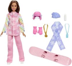 Mattel Barbie karrier baba: snowboardos (JKF78)