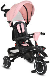BYOX CRUZ tricikli napfénytetővel, összecsukható PINK