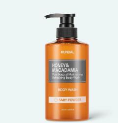 KUNDAL Honey & Macadamia Pure Body Wash Baby Powder 500 ml