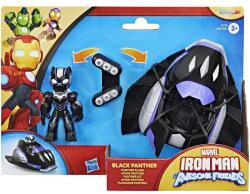 Marvel Set de joaca 2 in 1 Iron Man and his Amazing Friends - Black Panther Figurina