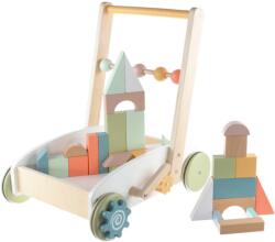Zopa Wood Fa kocsi kockákkal