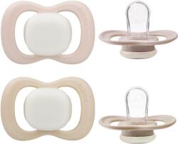 b. box Szilikon cumik 0-6m, 2 darab, Glow blush/latte