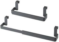 metaltex állítható törölközőtartó, 20-40 cm szürke