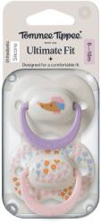 Tommee Tippee Ultimate Fit Deco Girl, 6-18 m, 2 darab