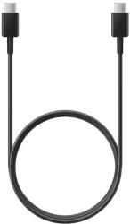 Samsung gyorstöltő kábel 3A 25W USB-C - USB-C Samsung Galaxy S20 S21 S22 Bulk Black (OV-CAB-SAM-3A)