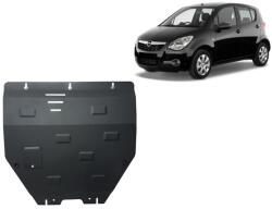  Acél motor, kapcsolószekrény védőlemez Opel Agila (H08) - (2007-2014)