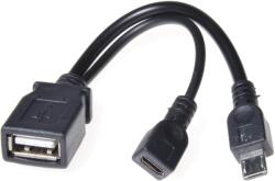PremiumCord USB A/ female + Micro USB/ female (kur-18)