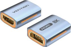 Vention HDMI 2.1 Female to Female 8K Adapter Gray Aluminum Alloy Type (AIUH0)