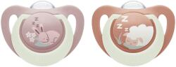 Nuk First Choice Night Bunny/Sheep 0-6 m, 2 darab