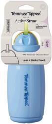 Tommee Tippee Active pohár szívószállal, 266 ml, 12m+, kék