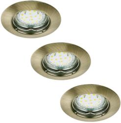 Rábalux Beépíthető LED lámpa szett, 3×GU10-LED/ 3 W/ 230 V (RL1048)