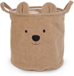 Childhome Teddy Beige Játéktároló kosár, 40×40×40 cm (87521)