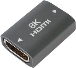 PremiumCord 8K adapter csatlakozó HDMI A - HDMI A, Female/Female, fém (kphdma-36)