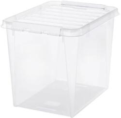Orthex CLASSIC tárolódoboz, fehér csatos, 52 l (CSDSMART47)