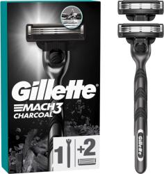 Gillette Mach3 Charcoal + 2db pótfej - alza