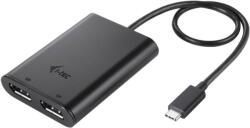 i-tec USB-C Dual 4K/60Hz (single 8K/30Hz) DP Video Adapter (C31DUAL4K60DP)