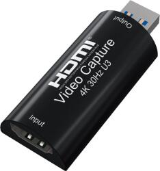 PremiumCord HDMI Capture/grabber számítógép kép-/hangjel rögzítő, USB3.0 (ku2grab4)
