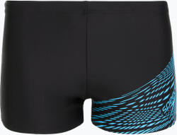 Speedo Boxeri de înot pentru bărbați Speedo Medley Logo Aquashort black/picton blue