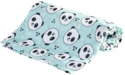 BOCIOLAND Bocioland, Panda, scutec din bambus, verde menta, 30x30 cm