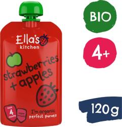 Ella's Kitchen Bio Eper és alma (120 g) - alza