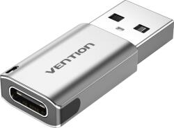 Vention USB 3.0 (M) to USB-C (F) Adapter Gray Aluminum Alloy Type (CDPH0)
