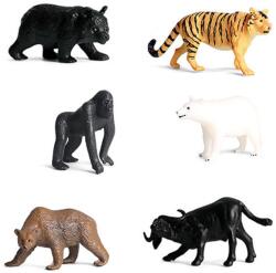 Rappa Set de figurine Rappa - Animale sălbatice, 6 bucăți, 4-7 cm (218130) Figurina