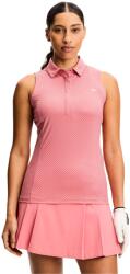 J. Lindeberg Tricou pentru femei J. Lindeberg Dena Print Sleeveless Polo Bridge Stack Rose M