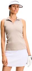 J. Lindeberg Tricou pentru femei J. Lindeberg Delilah Sleeveless Top Oyster Brown XL