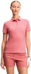 J. Lindeberg Tricou pentru femei J. Lindeberg Tour Tech Print Polo Bridge Stack Rose M