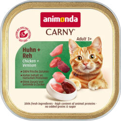 Animonda 32x85g animonda Carny Adult csirke & őz nedves macskatáp