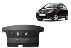  Acél motor, kapcsolószekrény, hűtő védőlemez Chevrolet Spark - (2005-2009)