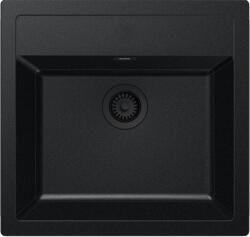 Franke Sirius SID tectonite mosogató 56x53 cm fekete 143.0702. 425 (1430702425)