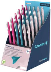 Schneider Display SCHNEIDER Slider Memo XB, 30 pixuri - (10 x power pink, 10 x teal, 10 x pearl) (S-399632)