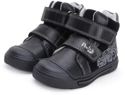 Ponte20 pantofi de băieți cu toc înalt supinați negru (14223B)