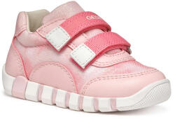 GEOX Pantofi sport fete, roz cu velcro, 18/26 roz (1457EA)