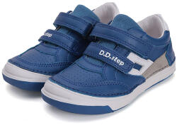 D. D. STEP jumătăți de pantofi pentru băieți cu velcro albastru (144F77)
