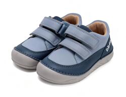 D. D. STEP jumătăți de pantofi pentru băieți cu velcro albastru (14BD28)