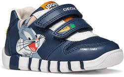 GEOX pantofi cu velcro pentru băieți - Looney Tunes albastru închis (14C109)